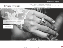 Tablet Screenshot of crystaljewelers.net